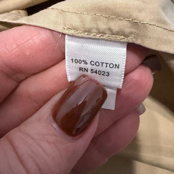 Women's‎ Banana Republic Tan Pleated with Pockets Knee Length Skirt Size 0 - Picture 6 of 9